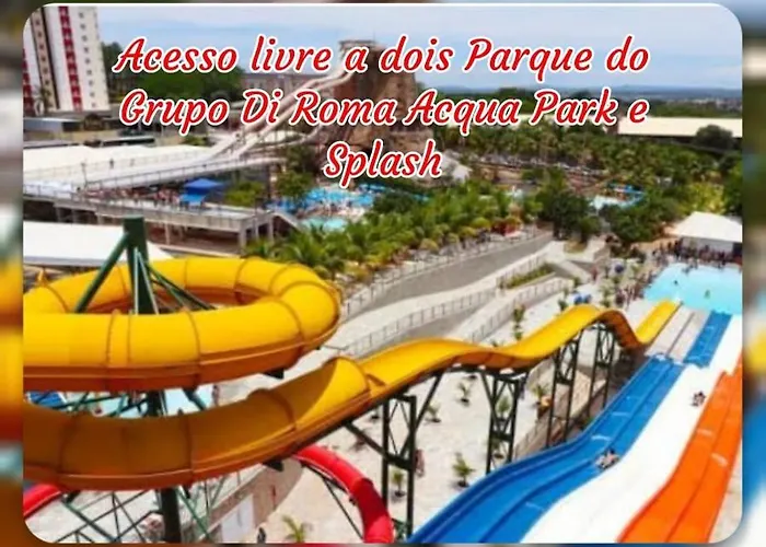 Apartamento Spazzio Di Roma Com Acesso Ao Acqua Park Splash